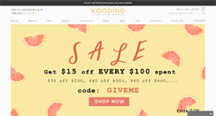 Desktop Screenshot of kooding.com